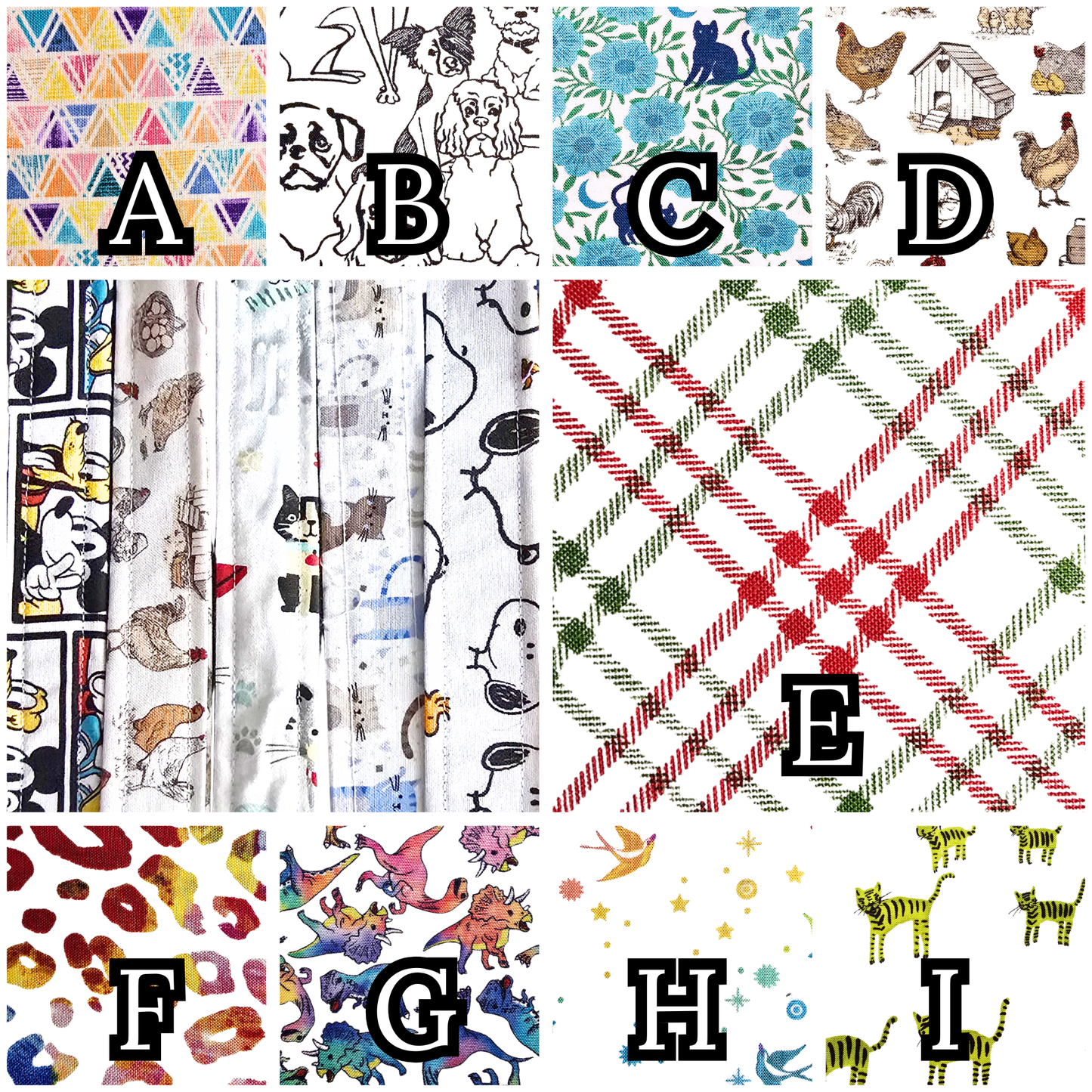 White Fabric Wristlet - Minimalist Key Fob