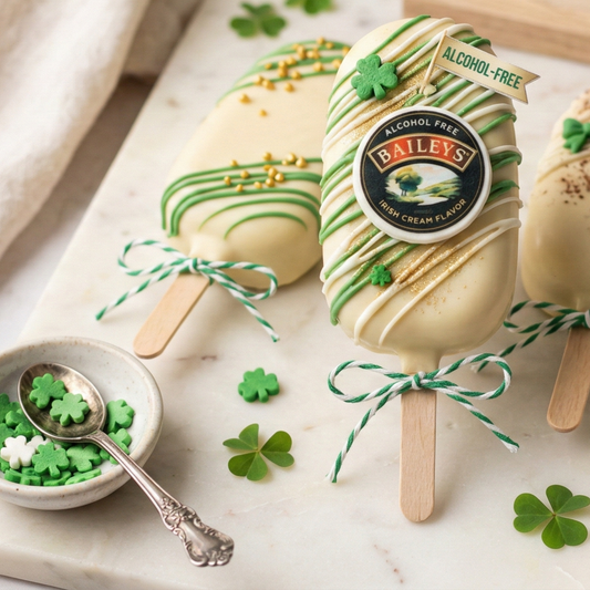 Non-Alcoholic Bailey's Irish Cream Alcohol Free- Cake Pops & Cakesicles