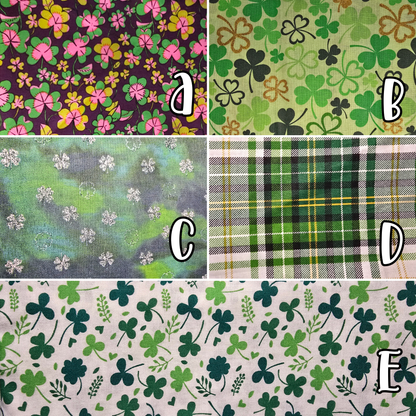 St. Patrick's Day Key Strap Wristlet