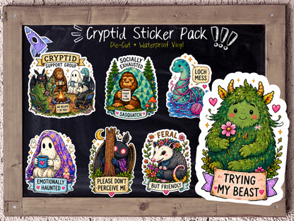 Cryptid Sticker Pack