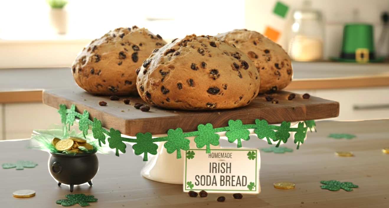 Irish Soda Bread - Homemade Traditional Family Recipe